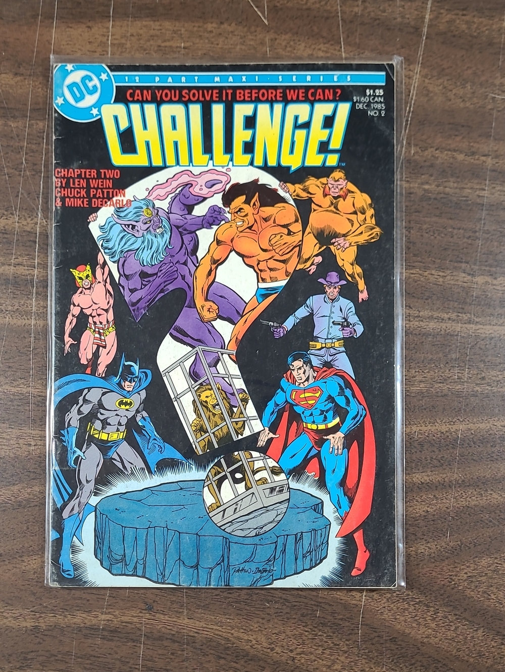 DC Challenge! Comic Book #2 December 1985 Bagged